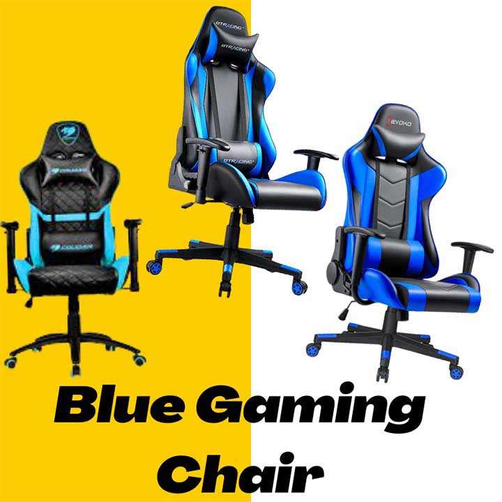 Classy Special Blue Gaming Chair for Gamers with Style.