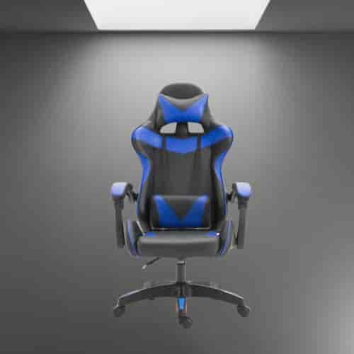 blue gaming chair