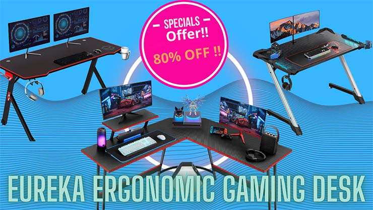 New Exclusive eureka ergonomic gaming desk: choose the right desk