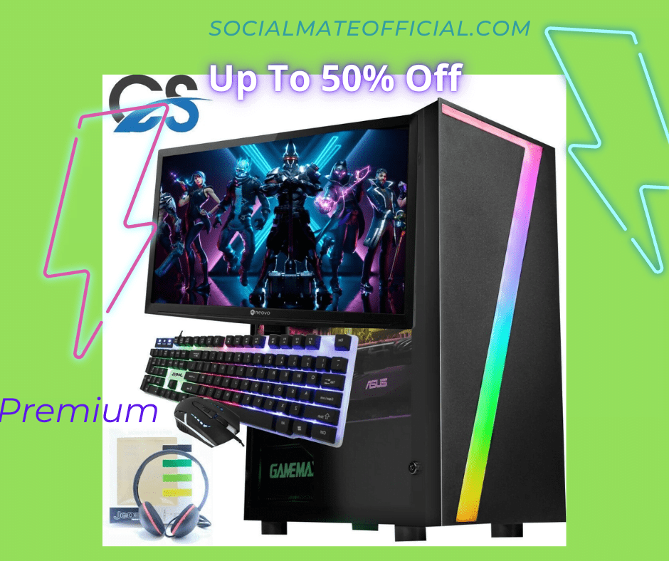 gaming pc bundle with monitor